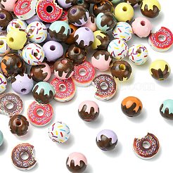 Printed Wooden Beads&nbsp;WOOD-CJ0002-56