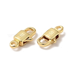 Brass Lobster Claw Clasps&nbsp;KK-J301-23G
