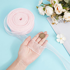 Polyester Organza Ribbons&nbsp;SRIB-WH20020-003A-04