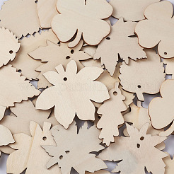 Unfinished Wood Cutouts Ornaments&nbsp;WOOD-TA0002-28