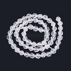 Natural Quartz Crystal Beads Strands&nbsp;G-T064-55