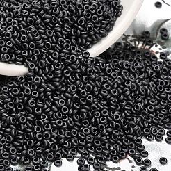 トーホー 8/0 デミラウンドビーズ  日本製シードビーズ  （611)マットカラー不透明グレー  3x1.15mm  穴：1.2mm  約3722個/50g&nbsp;Y-SEED-DR08-0611