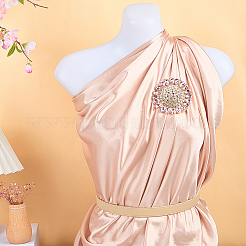 Brass Rhinestone Applique&nbsp;DIY-FG0009-88C