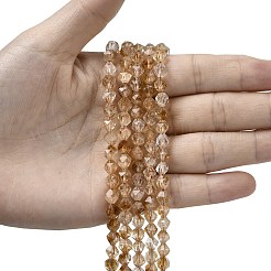 Heated Natural Citrine Beads Strands&nbsp;G-Z119-A37-01