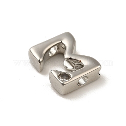 Rack Plating Brass Cubic Zirconia Beads&nbsp;KK-L210-008P-M
