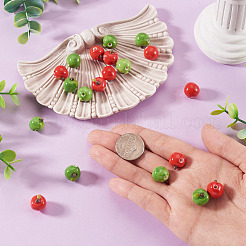 20Pcs 2 Colors Handmade Porcelain Beads&nbsp;PORC-TA0001-69