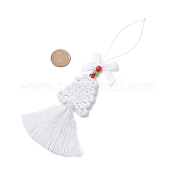 Polyester Tassel Pendant Decorations&nbsp;HJEW-JM04479-03