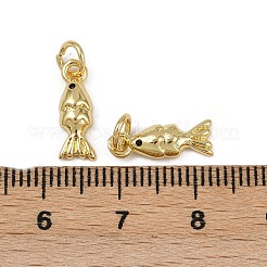 Brass Micro Pave Cubic Zirconia Charms&nbsp;KK-Z120-01G-02