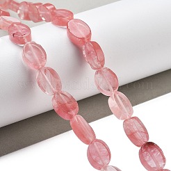 Cherry Quartz Glass Beads Strands&nbsp;G-P559-B03-01