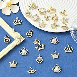 25Pcs 5 Styles Alloy with Rhinestone Pendants&nbsp;FIND-YW0012-71