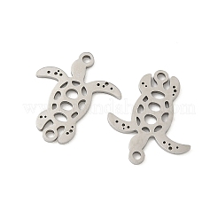 Ocean 201 Stainless Steel Laser Cut Sea Animals Connector Charms&nbsp;STAS-P428-03A-P