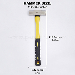 Stainless Steel Hammer&nbsp;TOOL-WH0127-08P