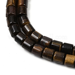 Natural Tiger Eye Beads Strands&nbsp;G-G275-D22-10x10mm