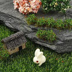 ナイロンミニ草の房  人工芝モデル  DIYサンドテーブル素材用  グリーン  11~19mm&nbsp;AJEW-WH20120-09A