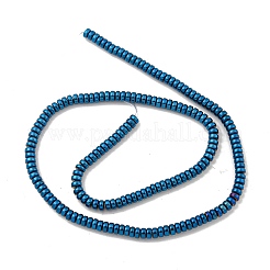 Electroplated Synthetic Non-magnetic Hematite Beads Strands&nbsp;G-K361-A03-02