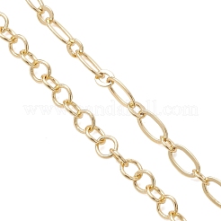 Brass Cable Chain Oval Link Chain Bracelet Making&nbsp;AJEW-JB01507