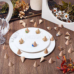 30Pcs Wooden Ring Displays&nbsp;RDIS-SC0001-05A
