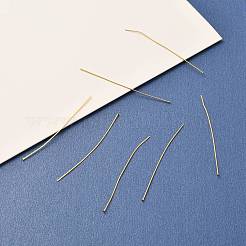 Brass Flat Head Pins&nbsp;X-KK-F824-114E-G