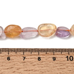 Natural Amethyst and Citrine Beads Strands&nbsp;G-D0002-D77
