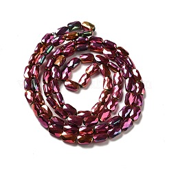 Electroplate Glass Beads Strands&nbsp;X-EGLA-F150-FP01