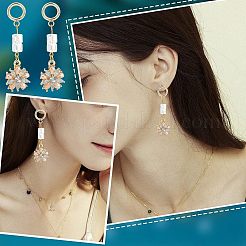 20Pcs 304 Stainless Steel Stud Earring Findings&nbsp;STAS-UN0038-68