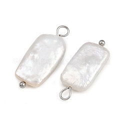 Natural Freshwater Pearl Keshi Pearl Pendants&nbsp;STAS-D378-02P