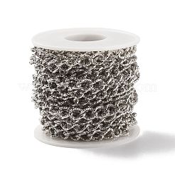 Tarnish Resistant 304 Stainless Steel Curb Chains&nbsp;CHS-E005-01P