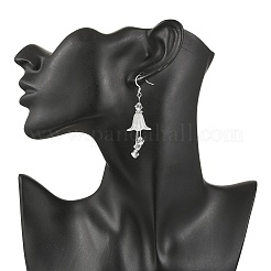 Brass Dangle Earrings&nbsp;EJEW-JE06596-01