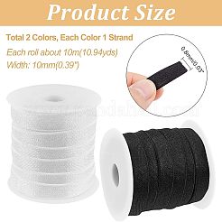2Strands 2 Colors Flat Polyester Elastic Shoulder Strap&nbsp;EC-NB0001-04