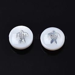 Natural Freshwater Shell Beads&nbsp;SHEL-N003-22-18P