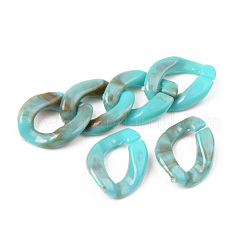 Opaque Acrylic Linking Rings&nbsp;OACR-S038-005A-B04