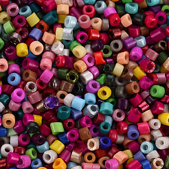 Glass Cylinder Beads&nbsp;SEED-S047-A-M