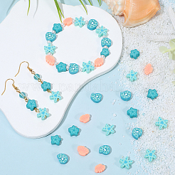 240Pcs 4 Styles Handmade Polymer Clay Beads&nbsp;CLAY-SC0002-93