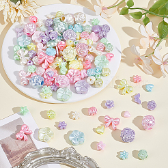 225Pcs 15 Styles Imitation Pearl Acrylic Beads&nbsp;OACR-ME0001-02