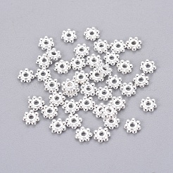 Tibetan Style Alloy Daisy Spacer Beads&nbsp;K08SK022-01S-NR