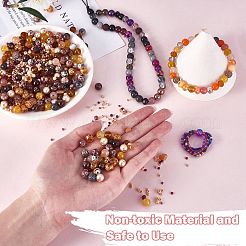 2 Bag Glass Round Beads Set&nbsp;JX547J