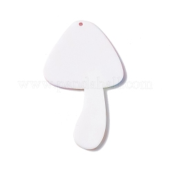Opaque Printed Acrylic Big Pendants&nbsp;MACR-C008-01B