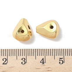 Matte Gold Color 925 Sterling Silver 3 Hole Guru Beads&nbsp;STER-R014-01G