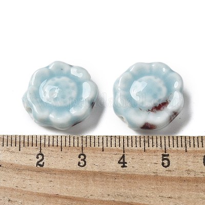 Handmade Porcelain Beads&nbsp;PORC-L080-G07-1