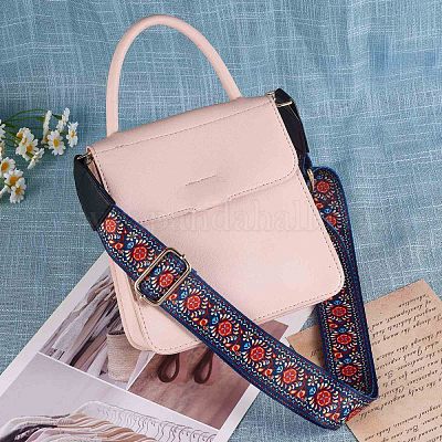 幅広のポリエステル製財布ストラップ 交換用調節可能なショルダー