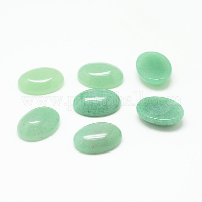天然石グリーンアベンチュリン天然石カボション  オーバル  18x13x6mm&nbsp;G-T020-13x18mm-08-1