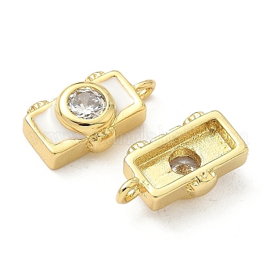 Wholesale Brass Pave Cubic Zirconia Pendants - Pandahall.com