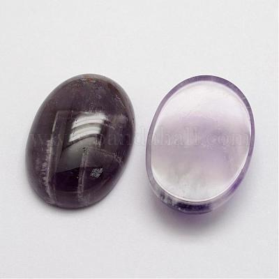 Natural Amethyst Cabochons&nbsp;G-D860-A12-1