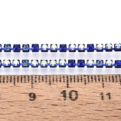 Iron Rhinestone Cup Chains&nbsp;CH-T007-02A-03-1