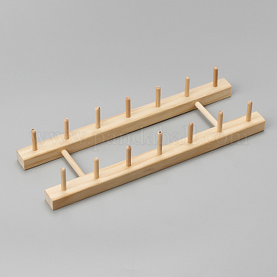 Spools Solid Wood Thread Rack&nbsp;PW-WG20141-01-1
