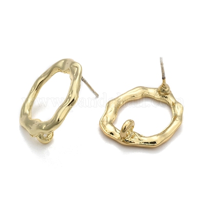 Alloy Stud Earring Findings&nbsp;PALLOY-S121-70-1