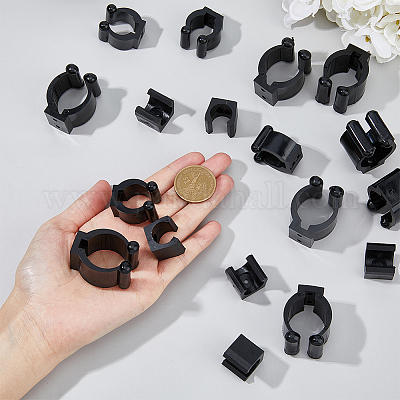 Wholesale 40Pcs 3 Style Plastic Fishing Pole Rod Holder Clips - Pandahall.com Wholesale 40Pcs 3 Style Plastic Fishing Pole Rod Holder Clips - Pandahall.com