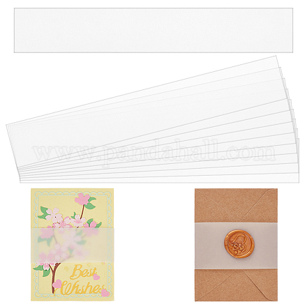 酢酸紙の本の表紙 長方形 ホワイト 310x50x0.1mmの通販 - PandaHall