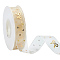 Polyester Ribbons, Bowknot, Gift Accessories, Bowknot, 1 inch(25mm), about 10.00 Yards(9.14m)/Roll
