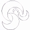 Iron Hoops, Macrame Ring, for Crafts and Woven Net/Web with Feather Supplies, Moon, 100mm